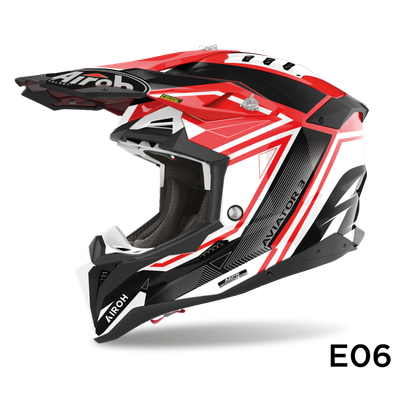 Airoh AVIATOR 3 LEAGUE RED GLOSS