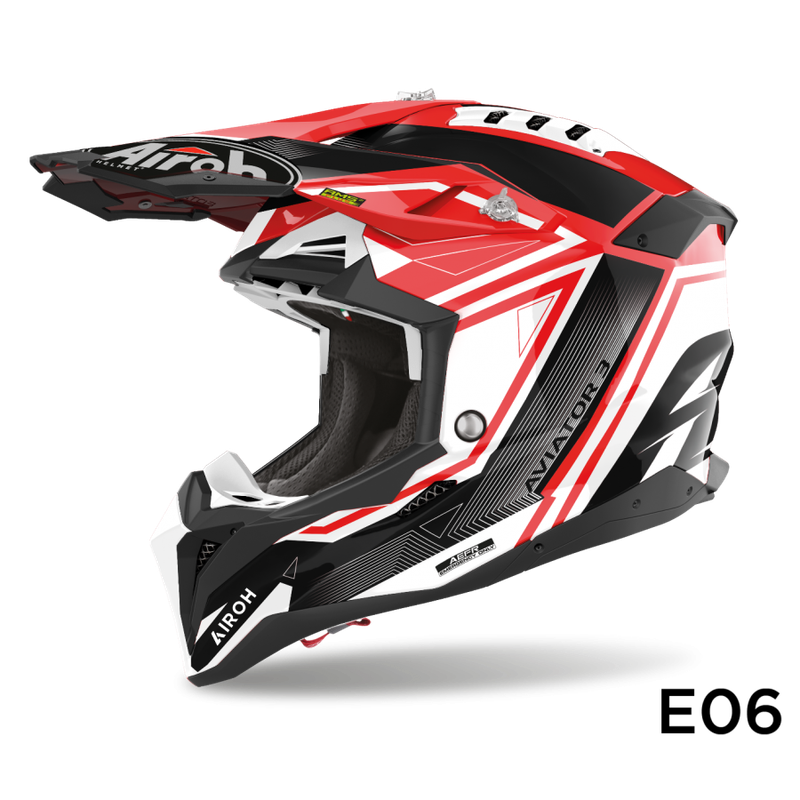 Airoh AVIATOR 3 LEAGUE RED GLOSS Airoh AVIATOR 3 LEAGUE RED GLOSS