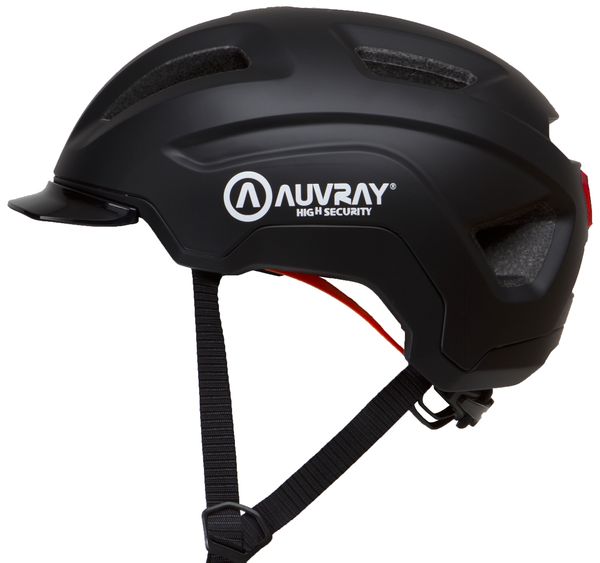 Casco Bici / Patinete con luz AUVRAY CITY HELMET BLACK