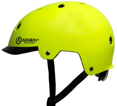 Casco Bici / Patinete con luz AUVRAY
URBAN HELMET YELLOW