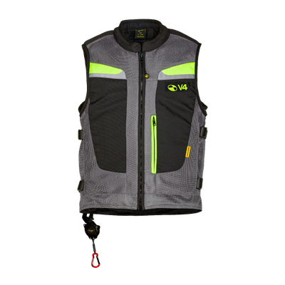 MOTOAIRBAG CHALECO MAB V4 GILET MODULAR FLUORESCENT