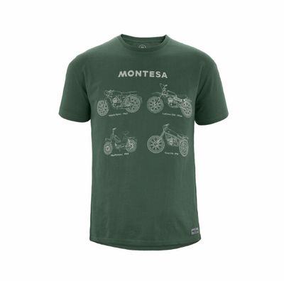 MONTESA CAMISETA ALL RANGE VERDE