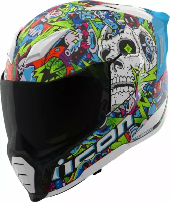 Casco ICON Ultraflite Doodle 3 MIPS® Helmet Casco ICON Ultraflite Doodle 3 MIPS® Helmet