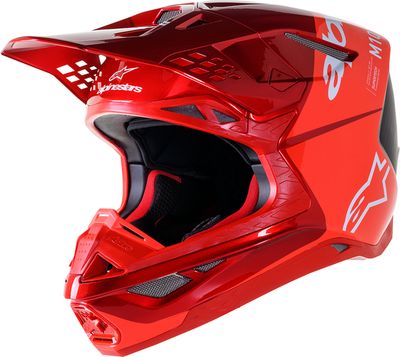 Casco Suptertech M10 Solid MX
ALPINESTARS
HELMET SM10 FLOOD RED