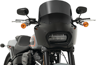 Cúpula parabrisas Road Warrior + Kit de instalación MEMPHIS SHADES FAIRING ROAD WARR para Harley Davidson FXFB