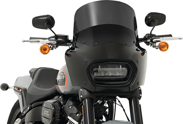 Cúpula parabrisas Road Warrior + Kit de instalación MEMPHIS SHADES FAIRING ROAD WARR para Harley Davidson FXFB