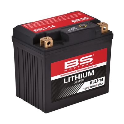 Batería de litio BS BATTERY
BATTERY LITHIUM BSLI-14 para Honda CRF 1100 L ABS