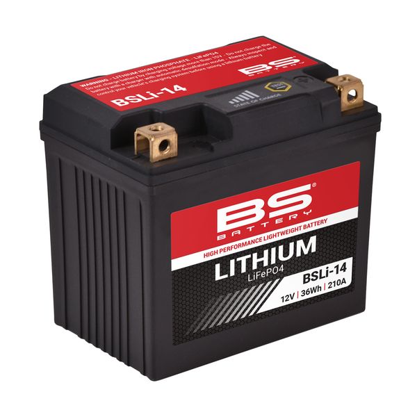 Batería de litio BS BATTERY
BATTERY LITHIUM BSLI-14 para Honda CRF 1100 L ABS
