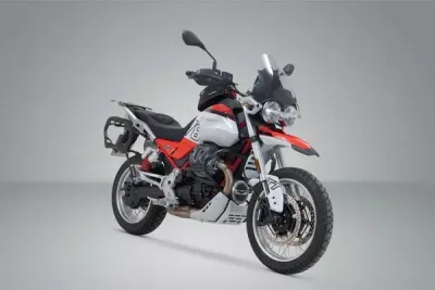 Soporte lateral Pro SW-MOTECH PRO SIDE CARRIER para Moto Guzzi V85 850 TT Soporte lateral Pro SW-MOTECH PRO SIDE CARRIER para Moto Guzzi V85 850 TT