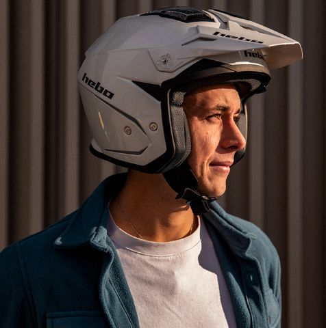 Hebo CASCO ZONE 5 MONOCOLOR BLANCO