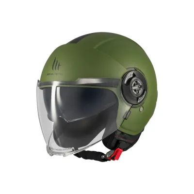 Mt Helmet VIALE SV S SOLID A6 VERDE MATE