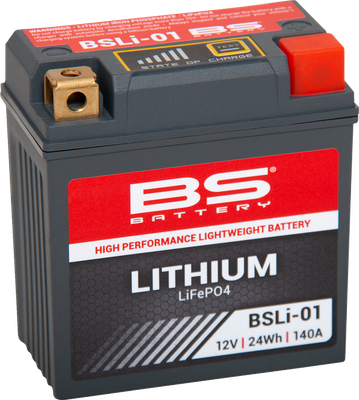 Batería de litio BS BATTERY
BATTERY LITHIUM BSLI01