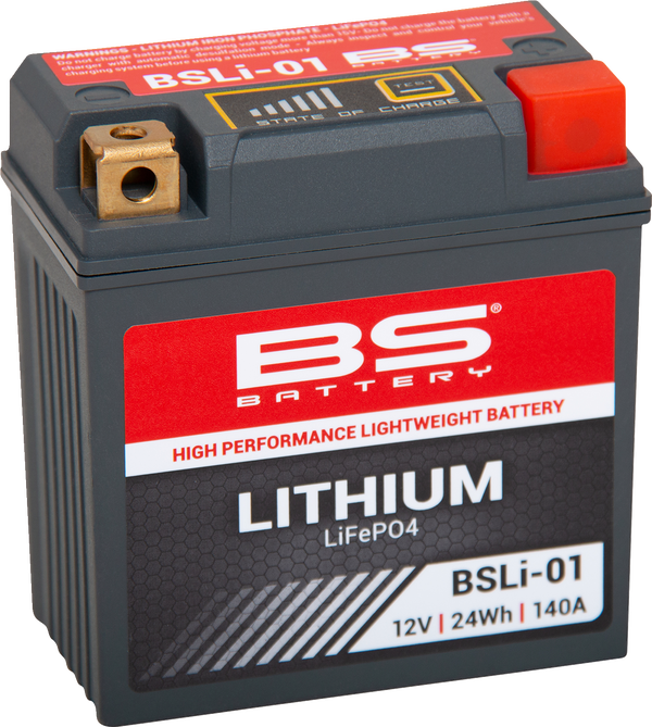 Batería de litio BS BATTERY
BATTERY LITHIUM BSLI01 Batería de litio BS BATTERY
BATTERY LITHIUM BSLI01