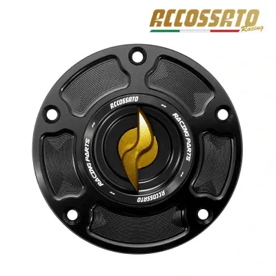 Tapón de combustible Racing Accossato BMW S1000R S1000RR HP4 S1000XR F800R HP2 Sport RnineT R1200GS