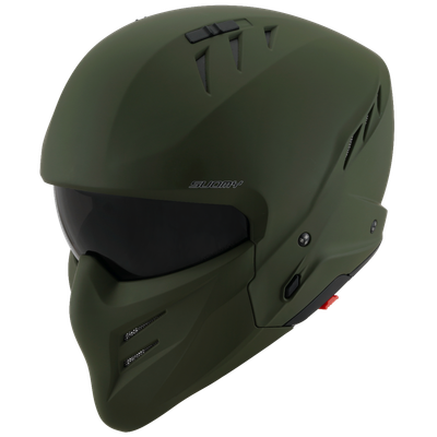 Suomy ARMOR PLAIN MATT ARMY GREEN E06