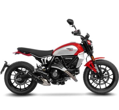 Escape LEOVINCE MUFFLER LV-10 BLACK DUCATI SCRAMBLER 800 ICON/FULL THROTTLE/NIGHT SHIFT 2023 >