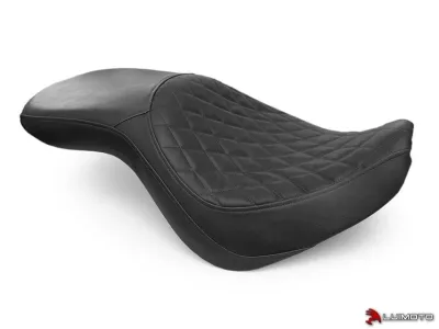 Funda asiento cubre Vintage Diamond piloto Luimoto Triumph America 2011-2017