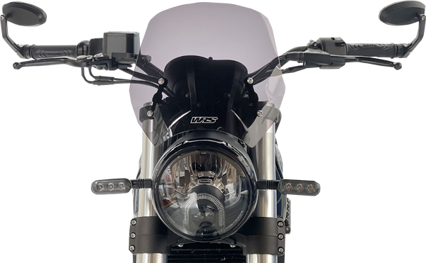 Parabrisas Benelli LEONCINO 500 Ahumado Oscuro + soporte Parabrisas Benelli LEONCINO 500 Ahumado Oscuro + soporte