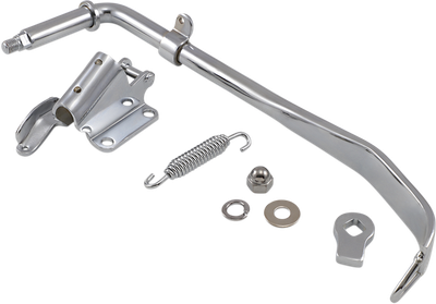 Kit de caballete lateral cromado DRAG SPECIALTIES Harley Davidson KICSTND KIT 36-86 BIG TWN