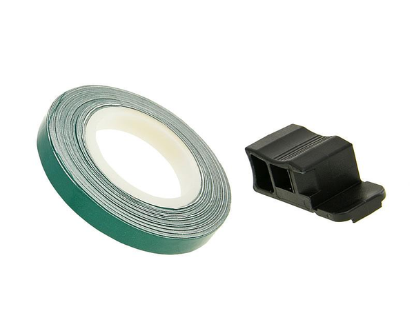 Cinta de llanta 101 OCTANE
RIM TAPE 6M X 7 MM VERDE