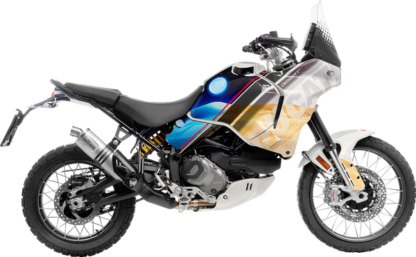 Silenciador Slip-On LV One Evo LEOVINCE MFFLR LV ONE EVO DUCATI DESERTX Homologado