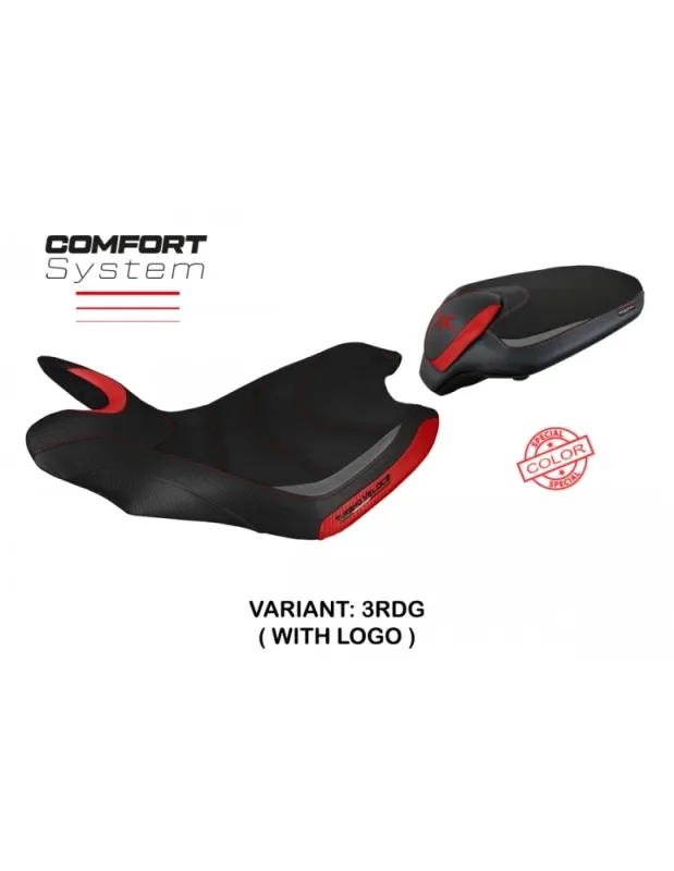 Funda de asiento Tappezzeria MV Agusta Turismo Veloce (14-20) modele Sahara special color confort system