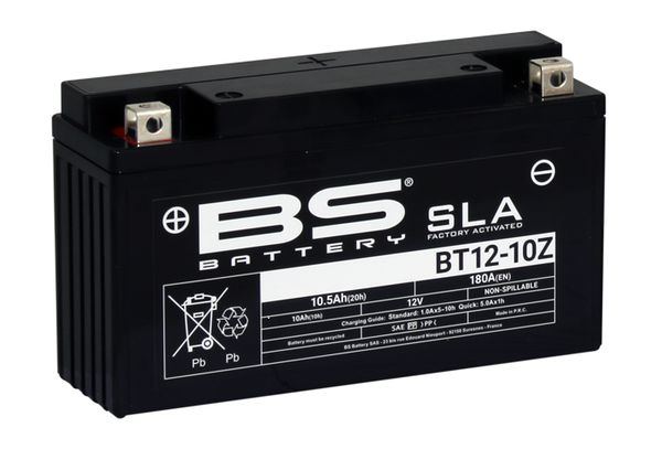 Baterías SLA AGM activadas de fábrica y sin mantenimiento BS BATTERY BATTERY  SLA para Zontes 310 R