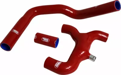 Kit de manguera y clip rojo Samco Ducati Panigale V4 (kit de derivación del termostato) 2018-2025