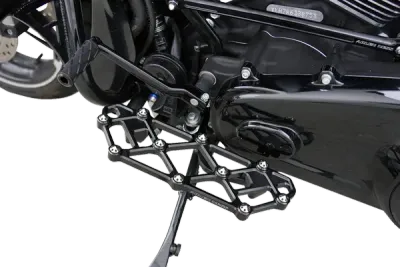 Reposapiés Diamond Arlen Ness FLOORBOARD DRIVER - HARLEY DAVIDSON FLT 99-UP - DIAMOND - ALL BLACK