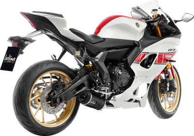 Sistema de escape LV One Evo Black para Yamaha MT07 / R7 / XSR700