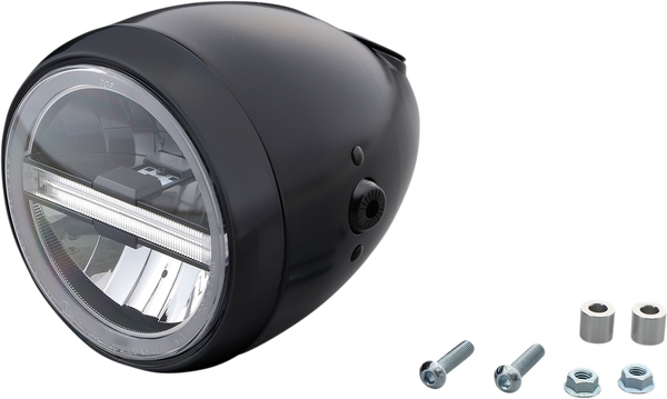 Foco delantero Neovintage homologado DAYTONA LED HEADLIGHT NEOVINTAGE BK