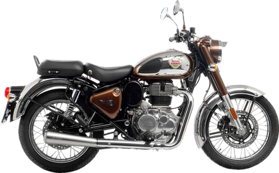 Silenciador Slip-on Classic Racer Leo Vince MUFFLER R-E METEOR 350 Homologado