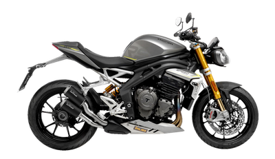 Silenciador Slip-On LV-10 - Triumph SPEED TRIPLE 1200 Negro Homologado