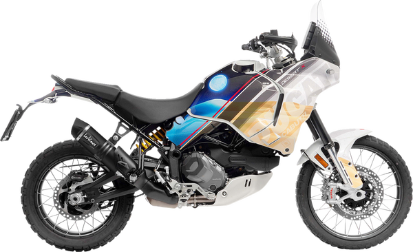 Silenciador Slip-On LV One Evo LEOVINCE MFFLR LV ONE EVO DUCATI DESERTX Homologado