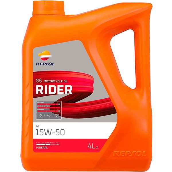 Repsol Rider 4T 15w50 4L