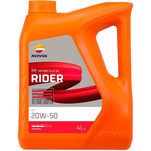 Repsol Rider 4T 20w50 4L