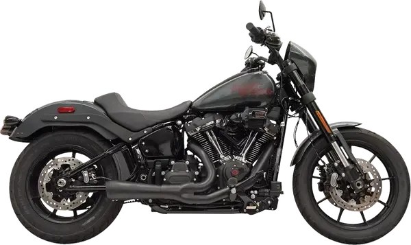 Sistema de Escape 2-into-1 The Ripper BASSANI XHAUST EXHAUST 2-1 SHORT RIPPER - SFTL 18-UP - BLACK