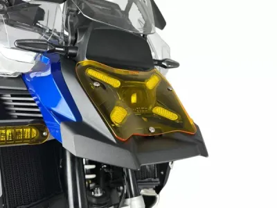 Protector de foco delantero WRS HEADLIGHT PROTECTION R1300GS ADVENTURE YELLOW