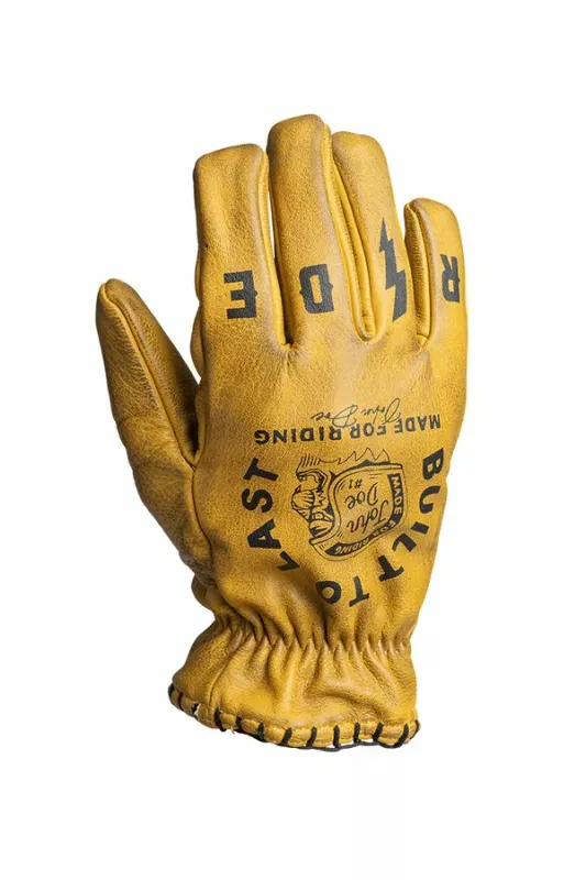 Guantes JOHN DOE GLOVE COYOTE LEATHER YELLOW/BLACK Guantes JOHN DOE GLOVE COYOTE LEATHER YELLOW/BLACK