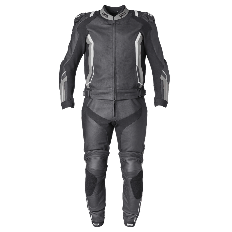 Mono Gms GR-1 2PC LEATHER SUIT BLACK/BLUE/WHITE Mono Gms GR-1 2PC LEATHER SUIT BLACK/BLUE/WHITE