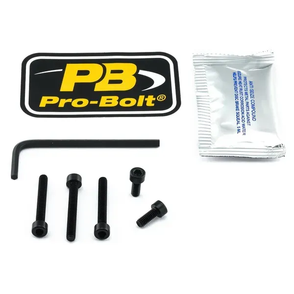Kit tornilleria tapón depósito Pro-Bolt Honda Aluminio negro