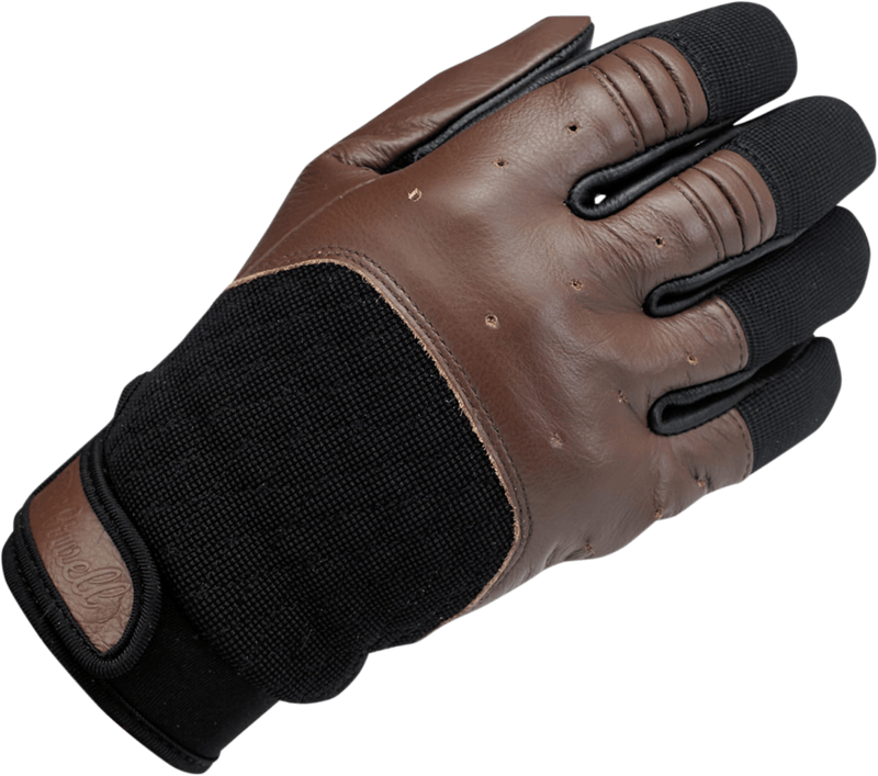 BILTWELL GLOVES BANTAM CH/BK