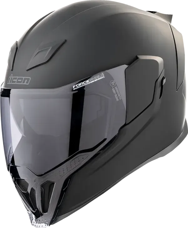 ICON Casco Airflite™ Dark HELMET AFLT RUB BLACK ICON Casco Airflite™ Dark HELMET AFLT RUB BLACK
