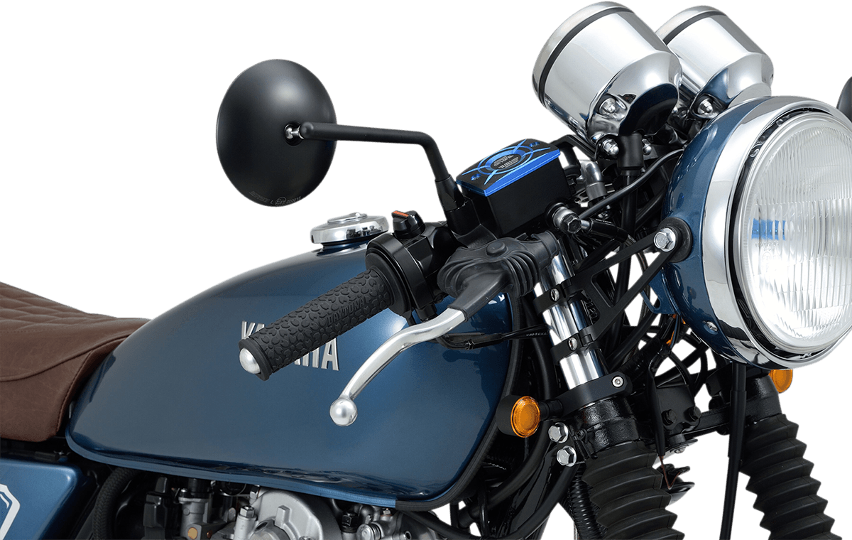 ESPEJOS DAYTONA D-MIRROR-9 ROD ABS+STEEL PAIR