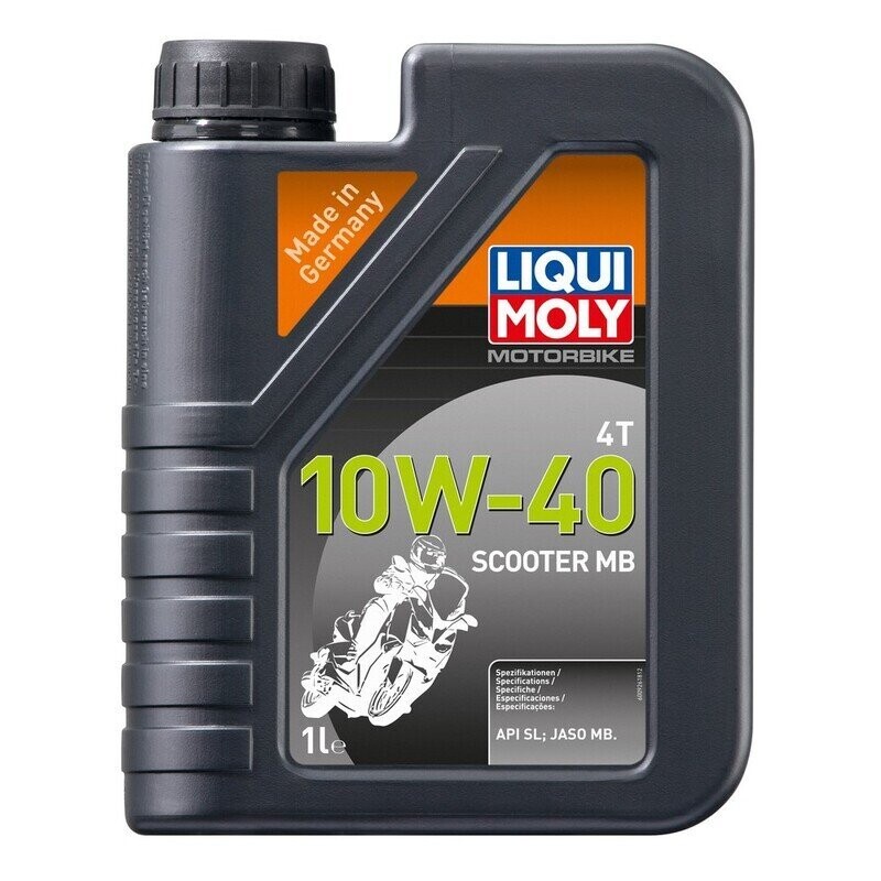 Bote 1L de aceite Liqui Moly SCOOTER 10W-40 JASO MB