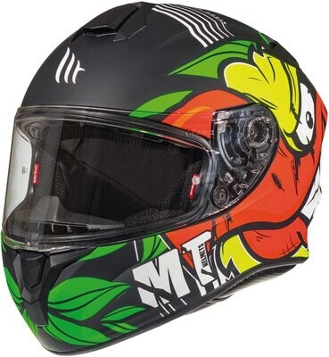 Mt Helmets TARGO TRUCK A2 MATT FLUOR YELLOW