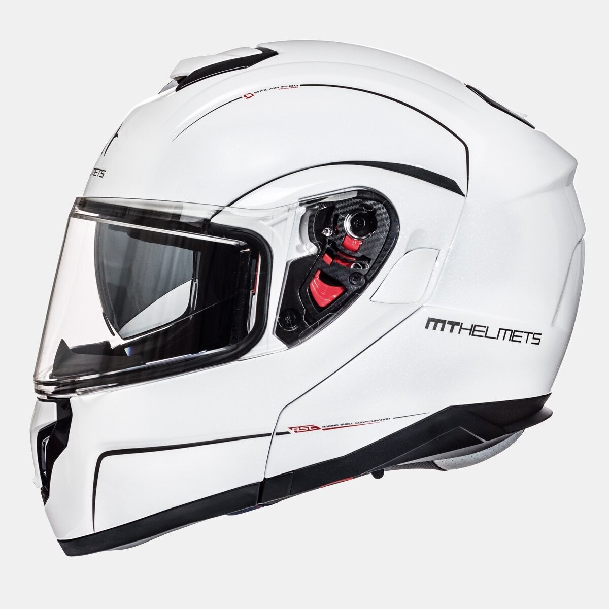 ATOM SV SOLID GLOSS PEARL WHITE + Pinlock de regaldo ATOM SV SOLID GLOSS PEARL WHITE + Pinlock de regaldo