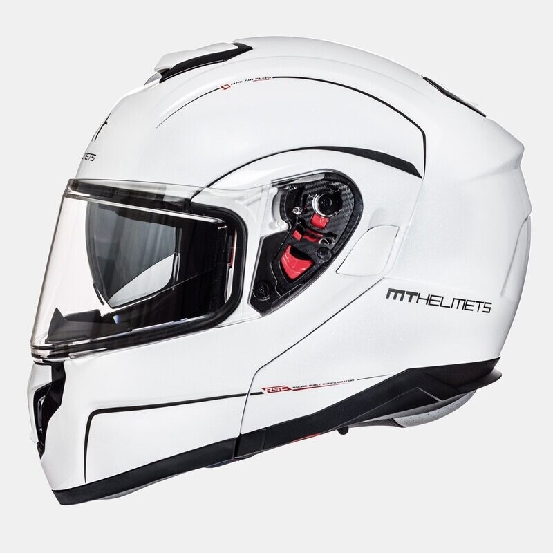 ATOM SV SOLID GLOSS PEARL WHITE + Pinlock de regaldo ATOM SV SOLID GLOSS PEARL WHITE + Pinlock de regaldo
