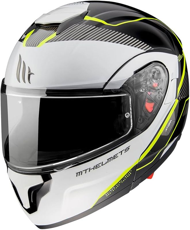 HELMET MT FU401SV ATOM SV B3 GLOSS + Pinlock de regalo HELMET MT FU401SV ATOM SV B3 GLOSS + Pinlock de regalo