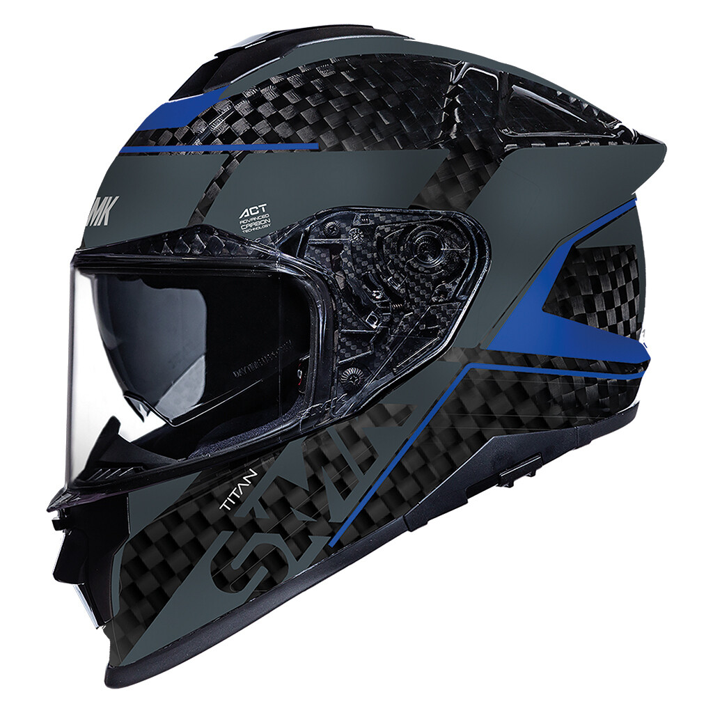 SMK TITAN CARBONO NERO DECORADO BRILLO (GL256)